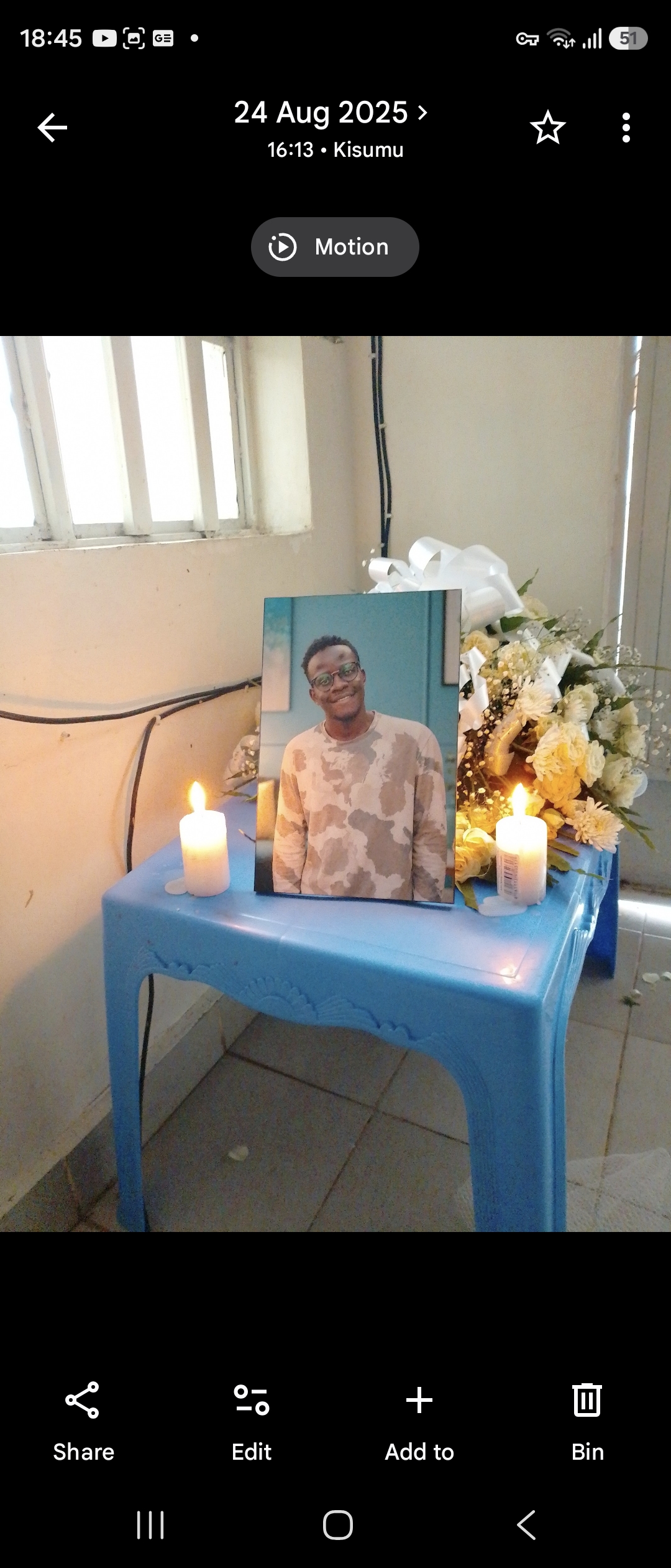 Nehemiah Otieno Atudo memorial image